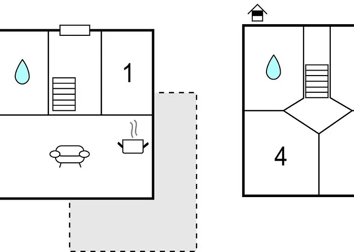 Hébergement de vacances 4 Bedroom Gorgeous In Berlin